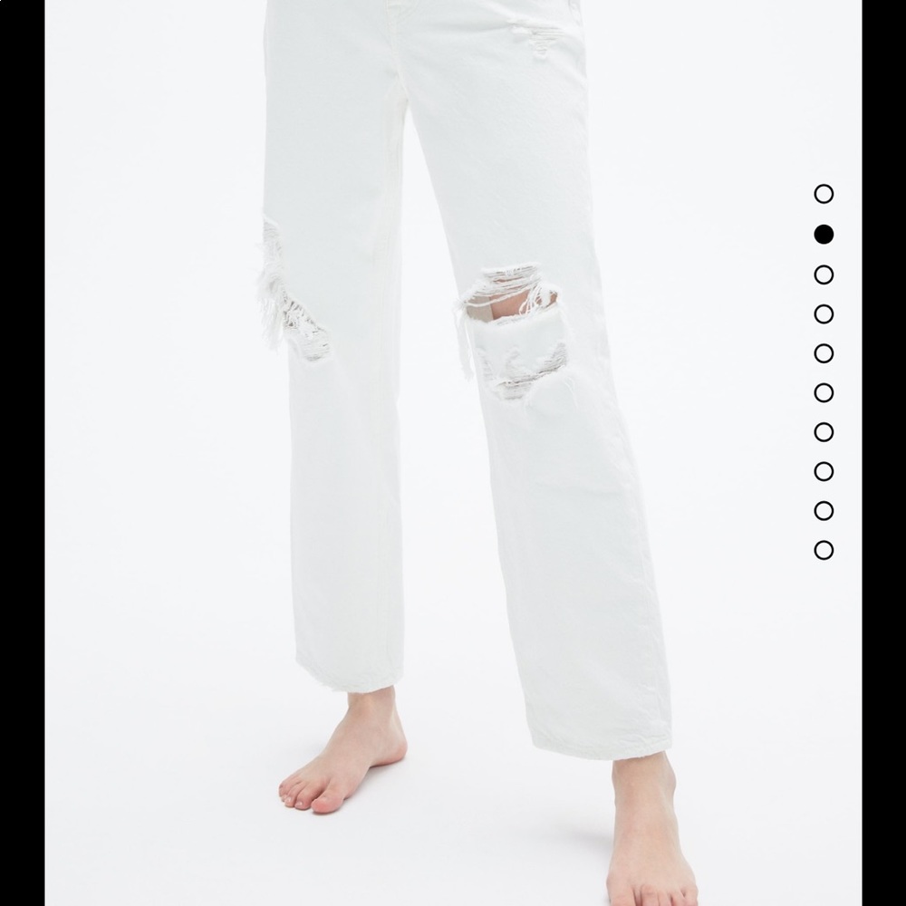 Zara the bliss straight jeans size 6 - Picture 2 of 5